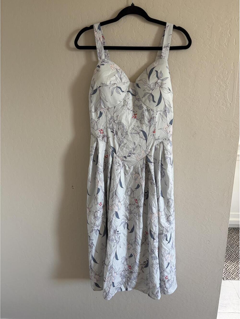 Dazy floral maxi dress